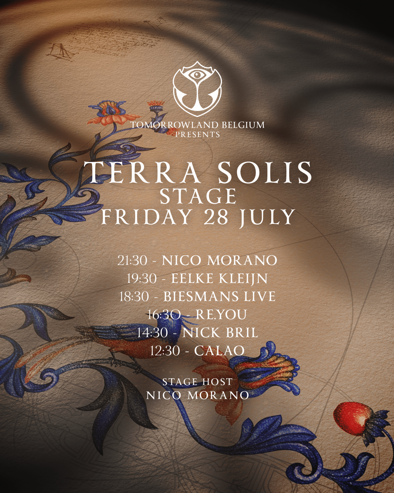 TL23 042 HOST ANNOUNCEMENTS Terra Solis Full Lineup Portrait FRI JUL 28